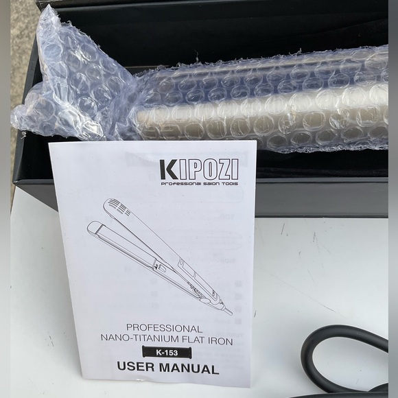 “New” KIPOZI Professional Hair Straightener Salon Flat Iron Hair Styler.  1 In - Picture 11 of 16